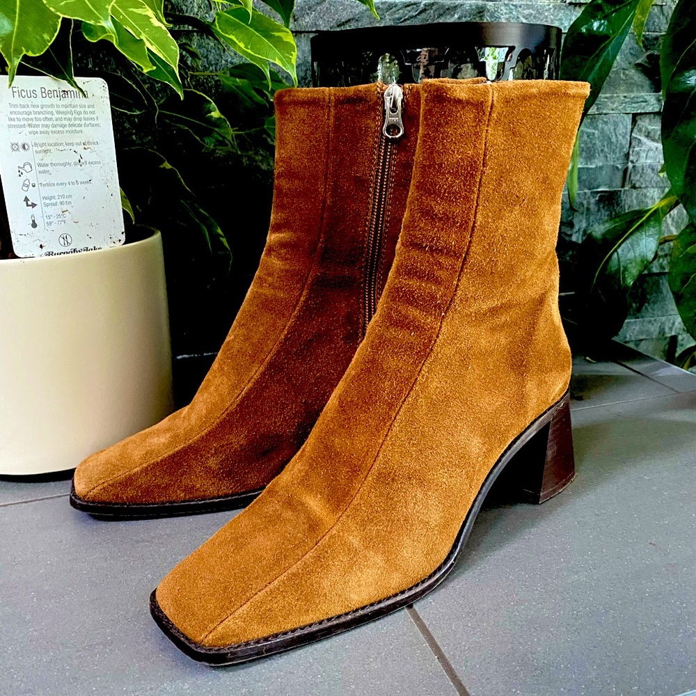 L’intervalle Bogart boots brown suede